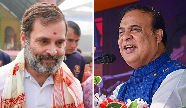 Himanta Biswa Sarma claimed that the person sitting and waving at people from the Yatra bus was 'probably not Rahul Gandhi at all'